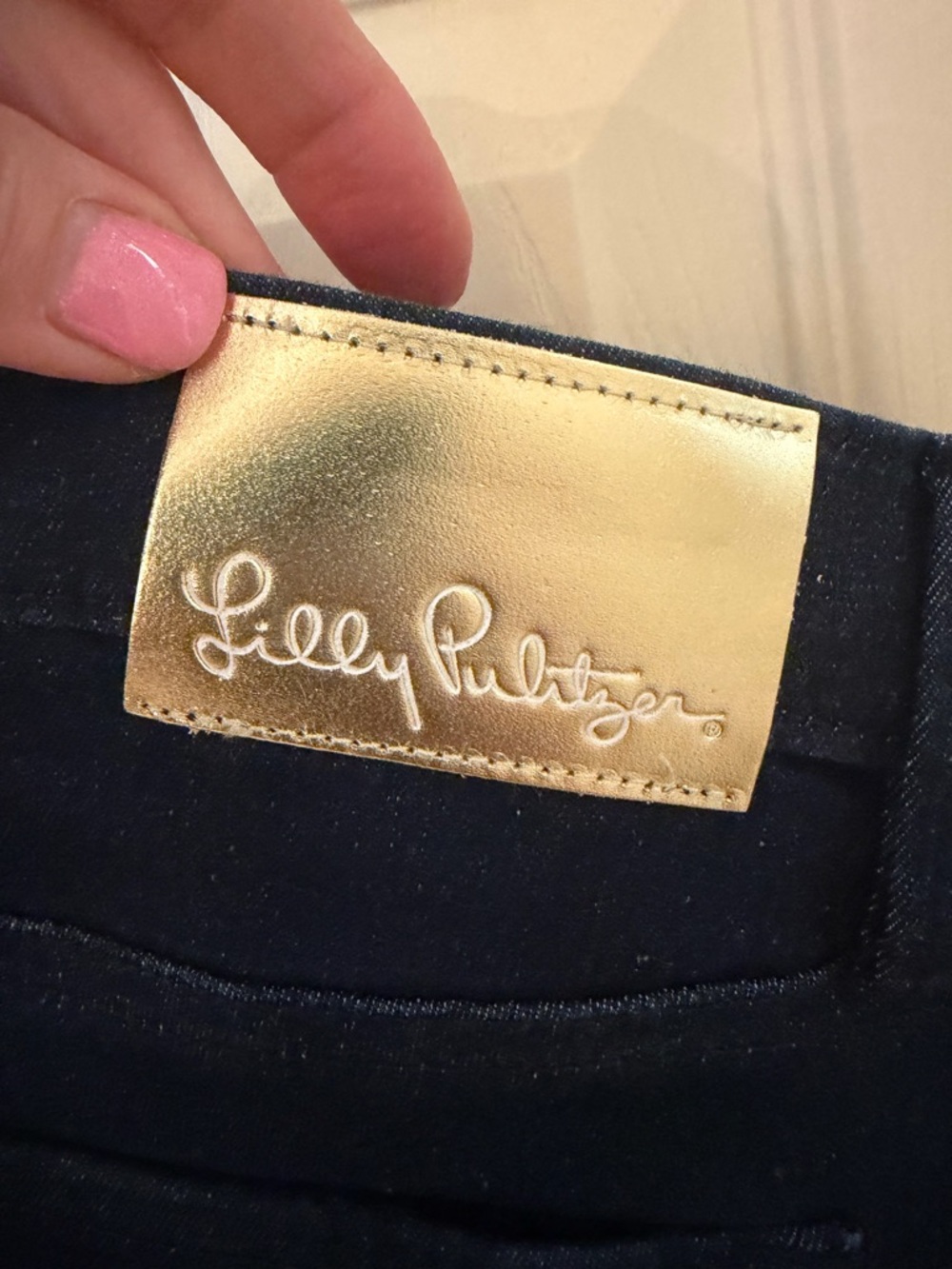NWOT ~ Lilly Pulitzer women's stretch denim jeans. - Picture 4 of 7